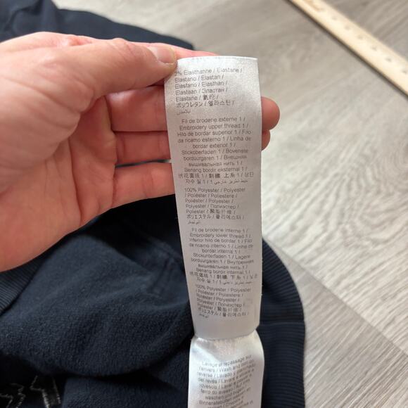 Kenzo Embroidered Spellout Rainbow Logo Oversized Hoodie Men's Medium - Picture 10 of 11